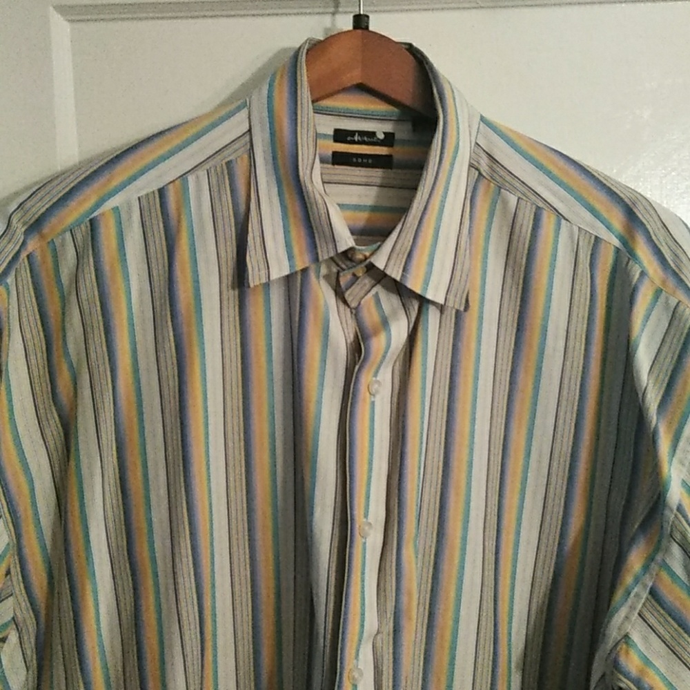 6XL Attitude Soho french cuff shirt